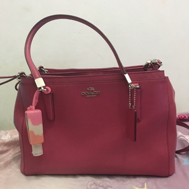 Coach Christie Signature Pink Bag