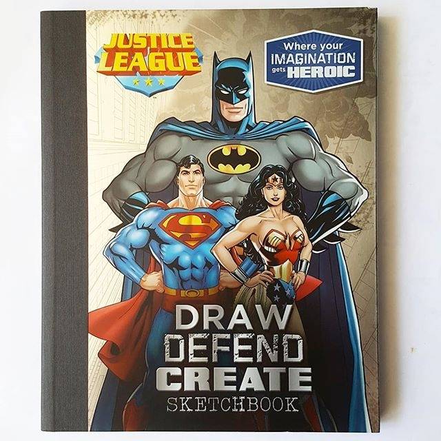 

Draw book sketch book DC justice league