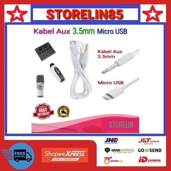 Kabel Aux Kabel Microphone Wireless Kabel Micro Aux Mic