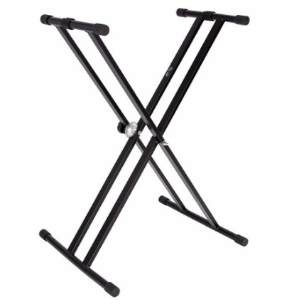STAND KEYBOARD DOUBLE - KAKI KEYBOARD DOUBLE KUALITAS PREMIUM