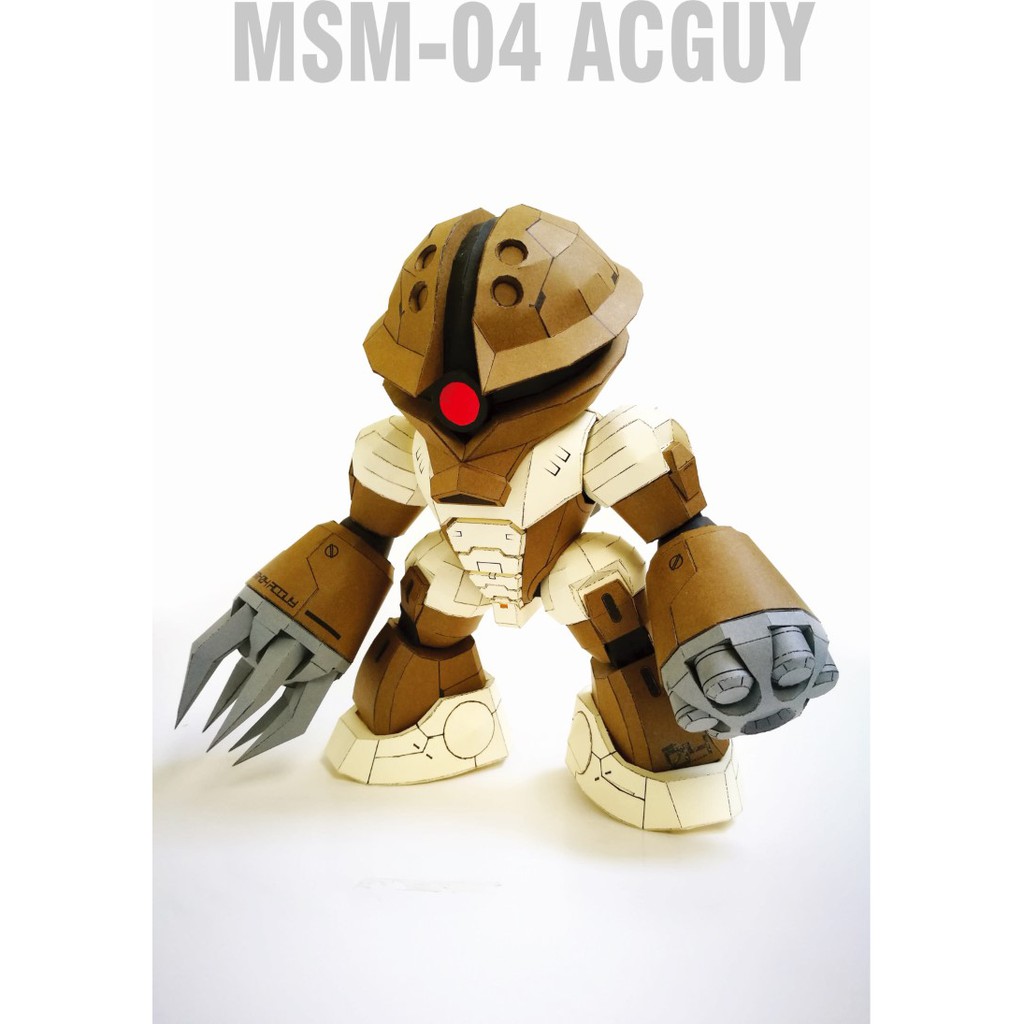 DIY Papercraft SD MSM-04 Acguy