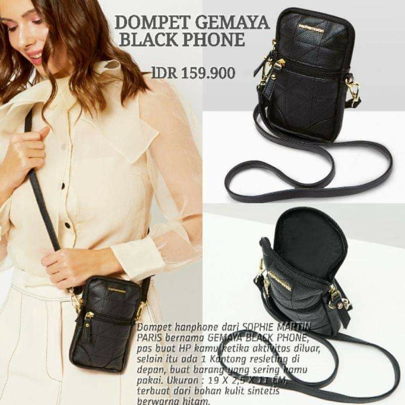 DOMPET GEMAYA PHONE : BLACK , PINK , YELLOW , GREEN , SOPHIE MARTIN PROMO DOMPET WANITA WOMAN WALLET