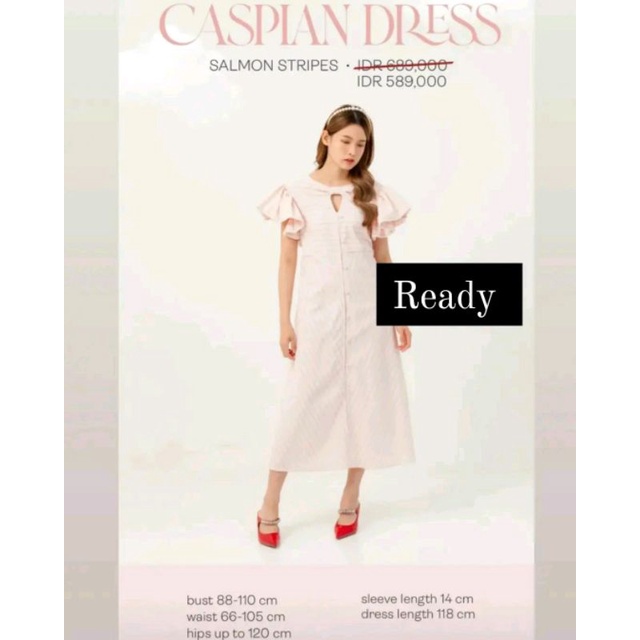 Lebijou Caspian Dress Salmon