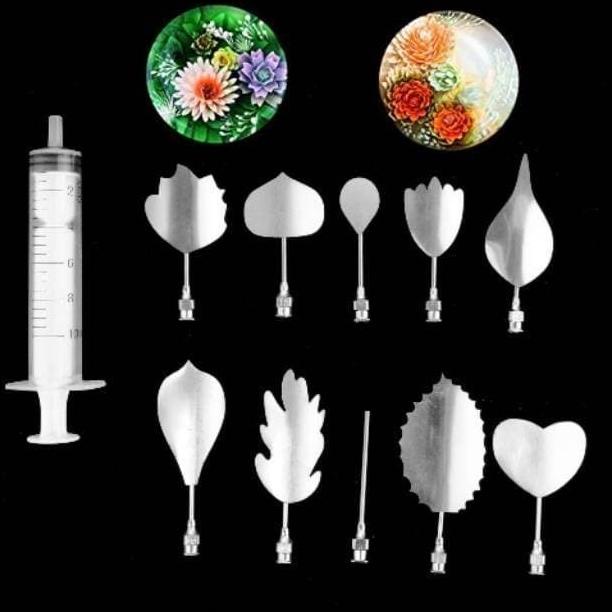 10 Buah Art Jelly Tools / Art Pudding Tools/art Jelly Puding suntikan