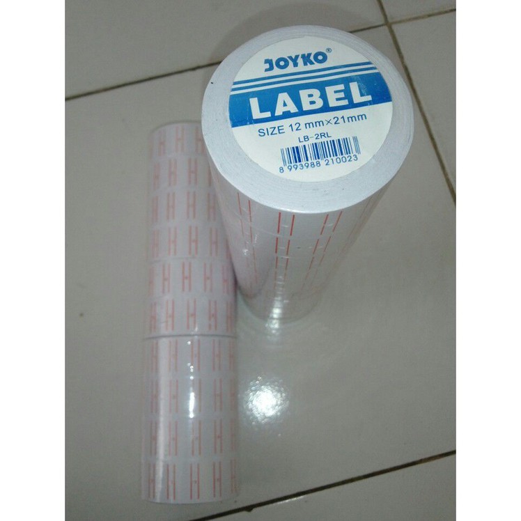 

Sticker Isi Label Harga 1 Baris / Untuk Mesin Joyko MX 5500