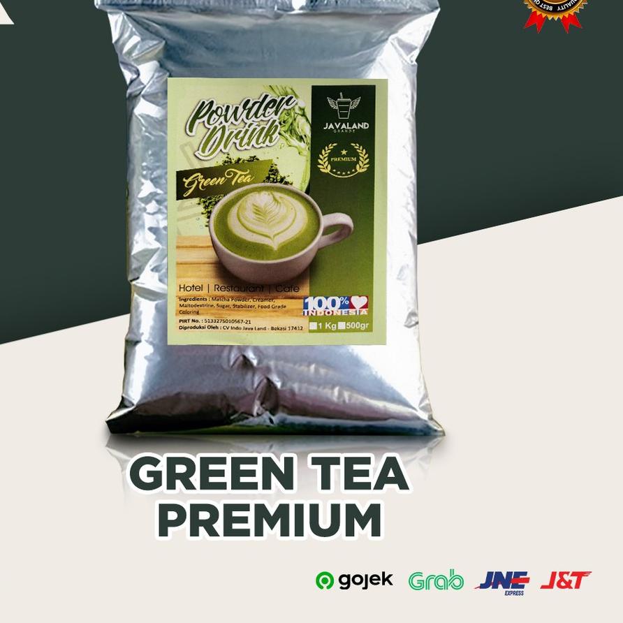 

Star Bubuk Minuman Premium Green Tea Javaland Grande 1kg grosir