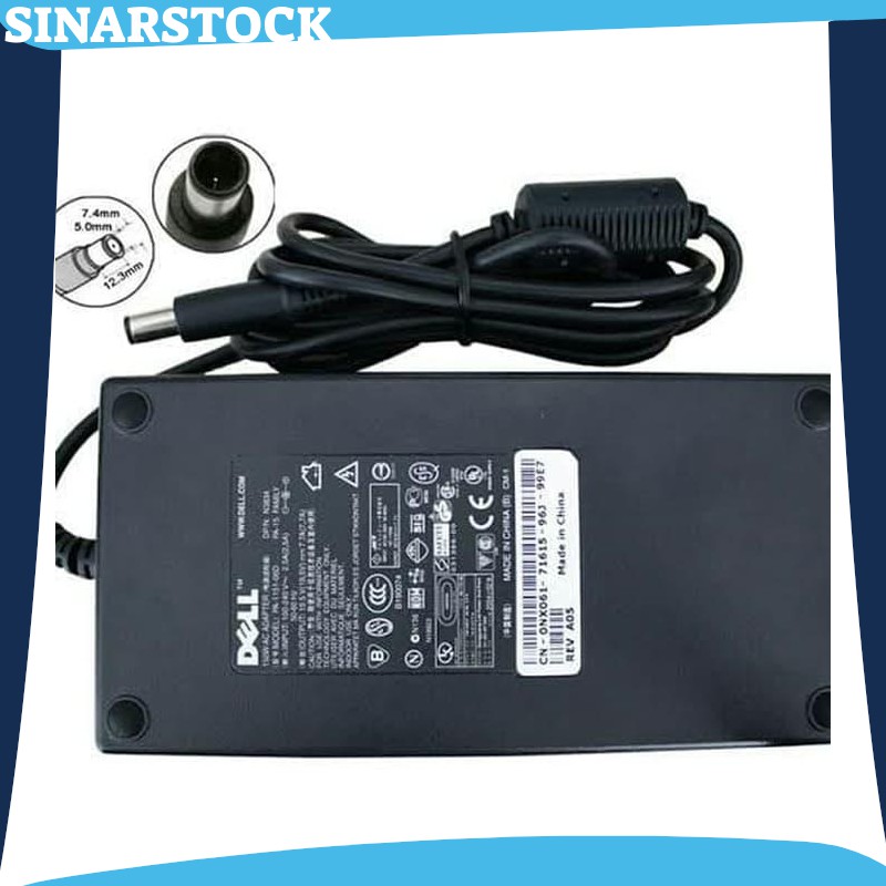 Adaptor Charger Laptop Dell Alienware M15X 19.5V-7.7A Original