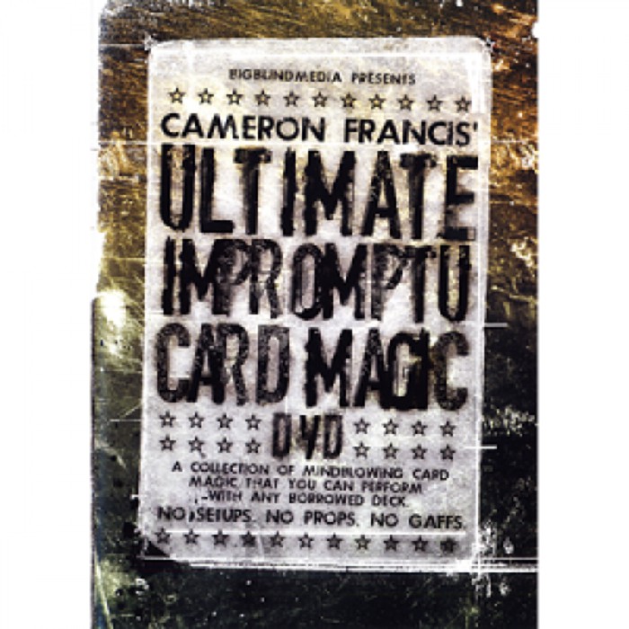 DVD Sulap: Cameron Francis - Ultimate Impromptu Card Magic