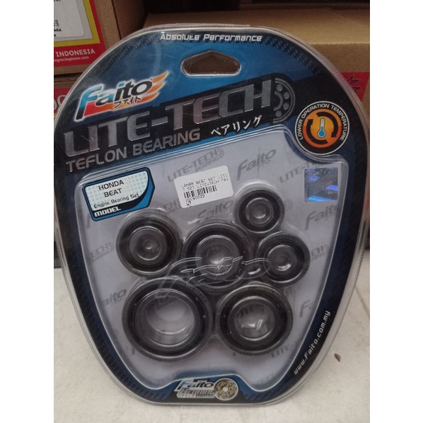 BEARING / LAHER MESIN SET BEAT FAITO LITE TECH