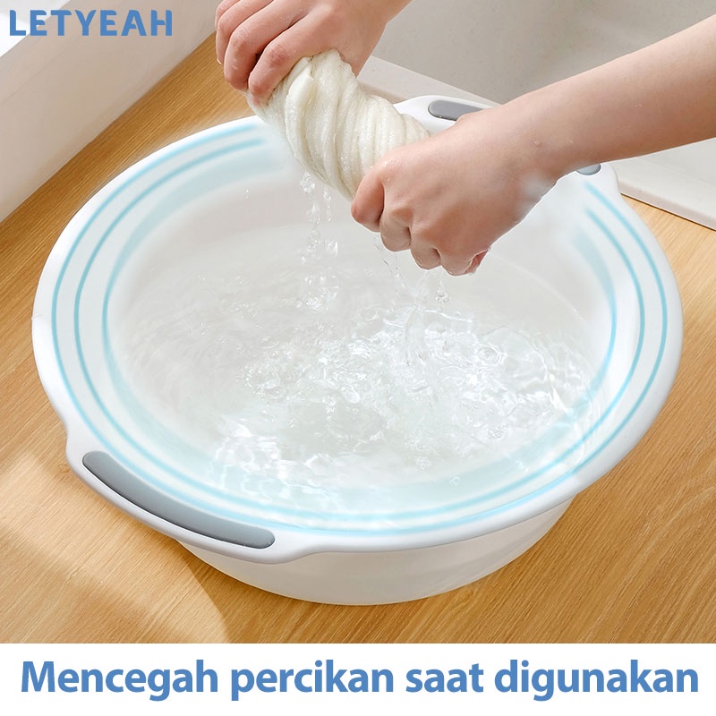 letyeah Baskom plastik serbaguna dan minimalist / basin bahan tebal