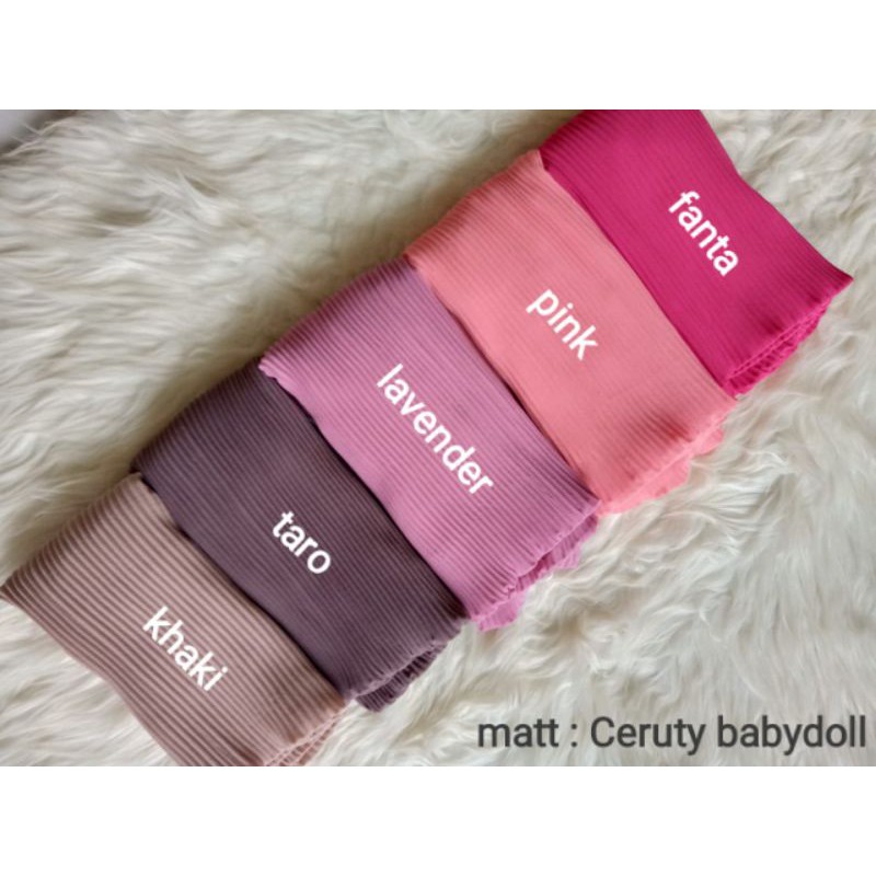 pashmina plisket full ceruty babydoll/phasmina plisket-4