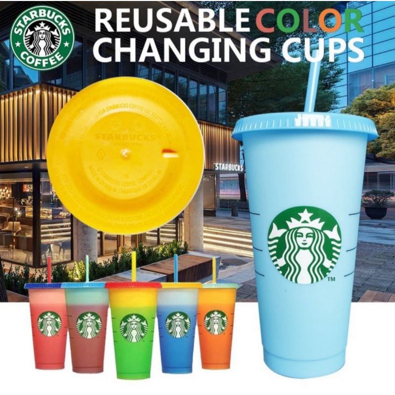 

Tumbler Starbucks Colour Changing