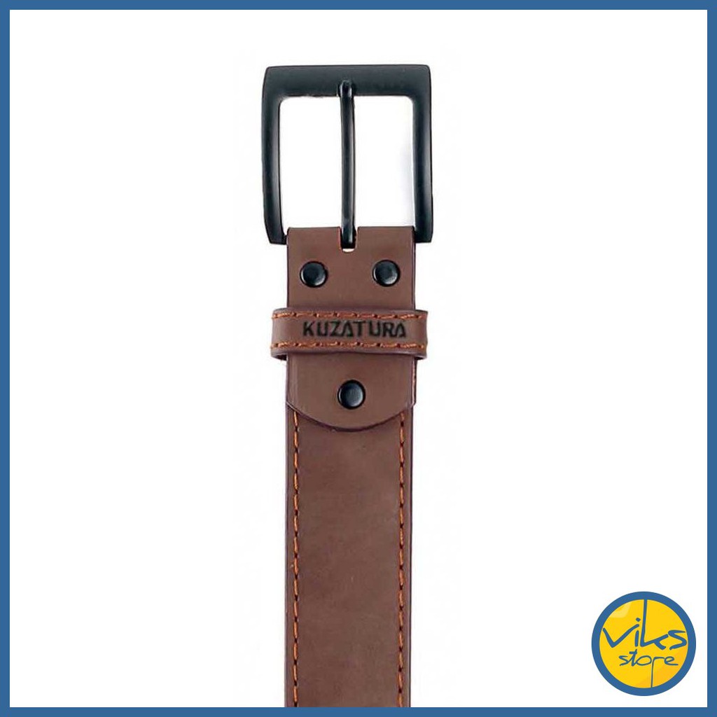 Ikat Pinggang Pria Cowok Sabuk Belt Gesper Kulit Sintesis Kuzatura Casual | Inficlo