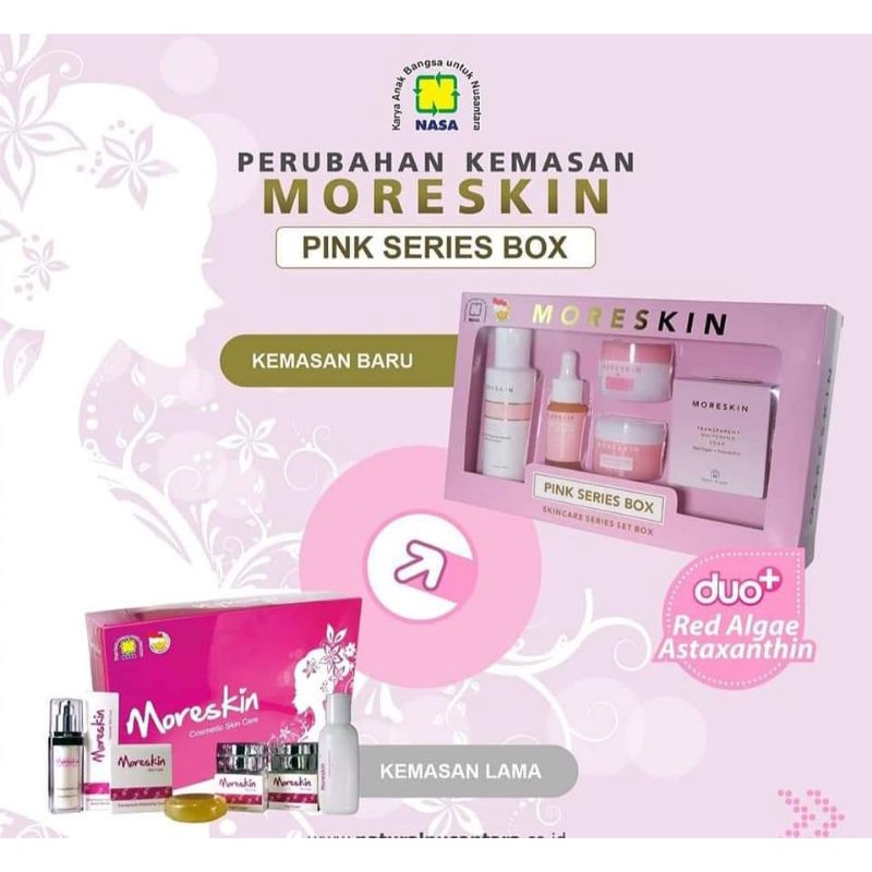 MORESKIN SKINCARE MORESKIN PINK NASA