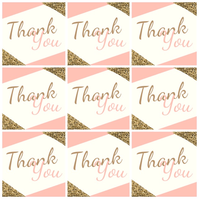 

Stiker Thank You Cantik