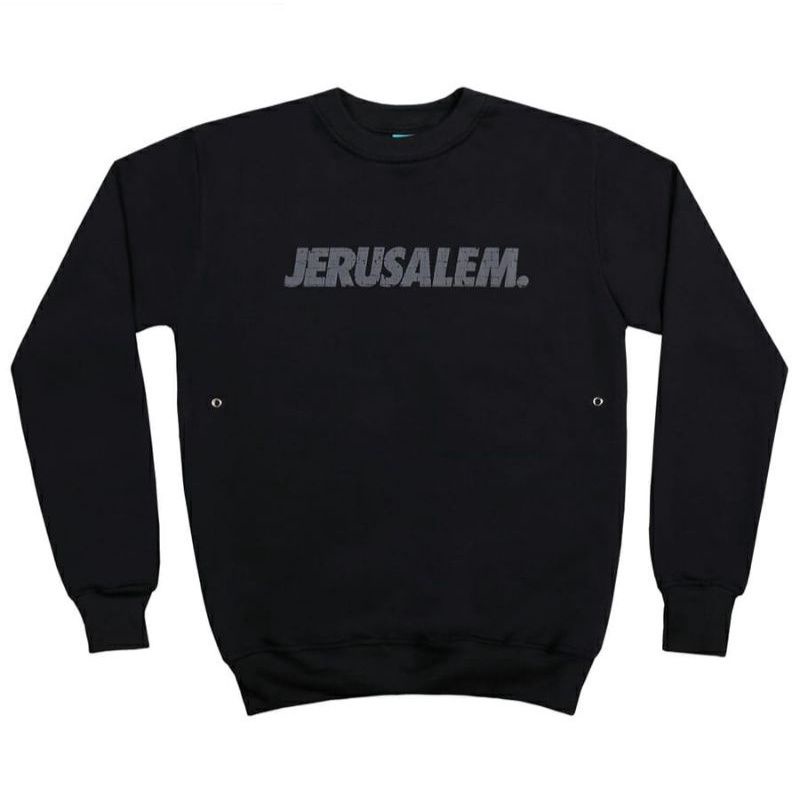 PLANET Jerusalem Crewneck Black