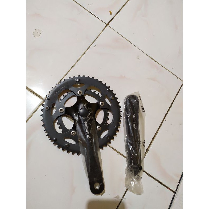 crank simano duoble