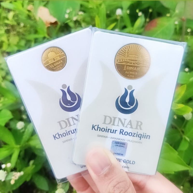 1/4 dan 1 Dinar KR Khoirur Rooziqiin