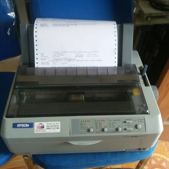 Jual Printer Dot Matrix Epson Fx 875 Usb Shopee Indonesia 7453