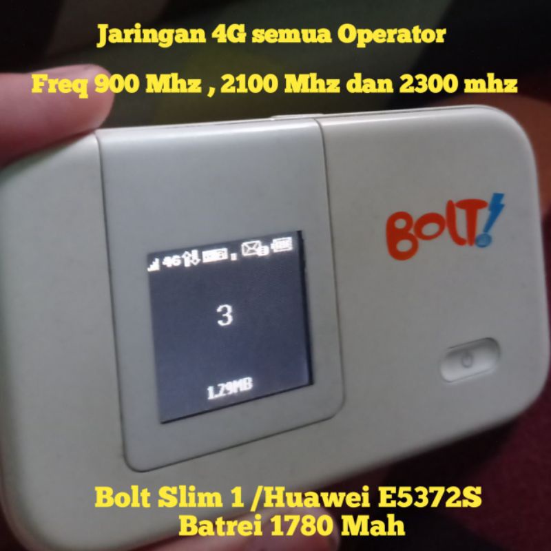 MODEM WIFI 4G ALL OPERATOR E5372S MINUS ( BEKAS)