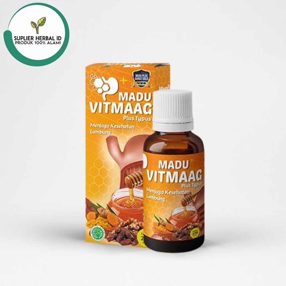 

Madu VITMAAG Plus Typus / Tipes - Solusi Masalah Lambung - Menjaga Kesehatan Lambung - Herbal