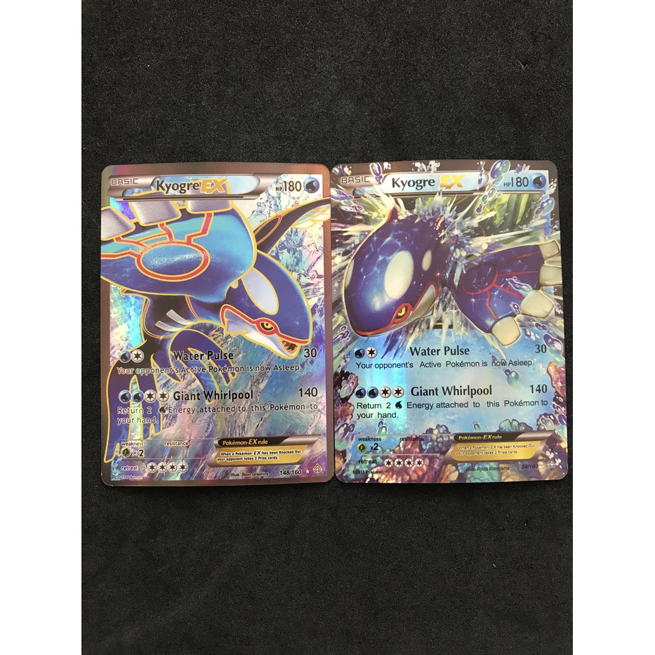 Kartu Pokemon TCG Basic Kyogre EX Collections (harga/kartu) - Nomer 1