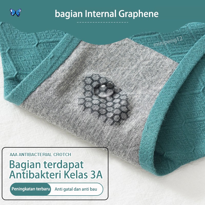 Celana dalam wanita antibakteri GRAPHENE Model katun terbaru cd wanita dewasa