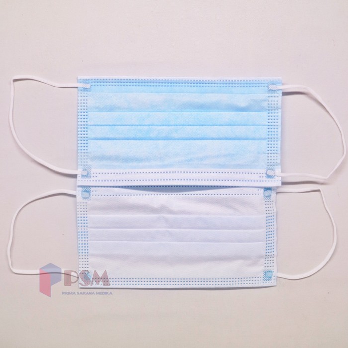 Surgical Mask / Masker Medis 3 ply Earloop Karet Winner perbox isi 50pcs