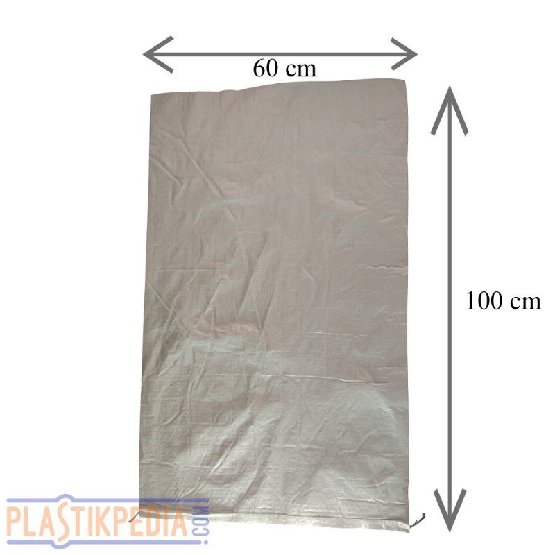 Karung Plastik 50KG BARU Uk 60x100cm Goni Plastik 50KG Karung Goni 50KG