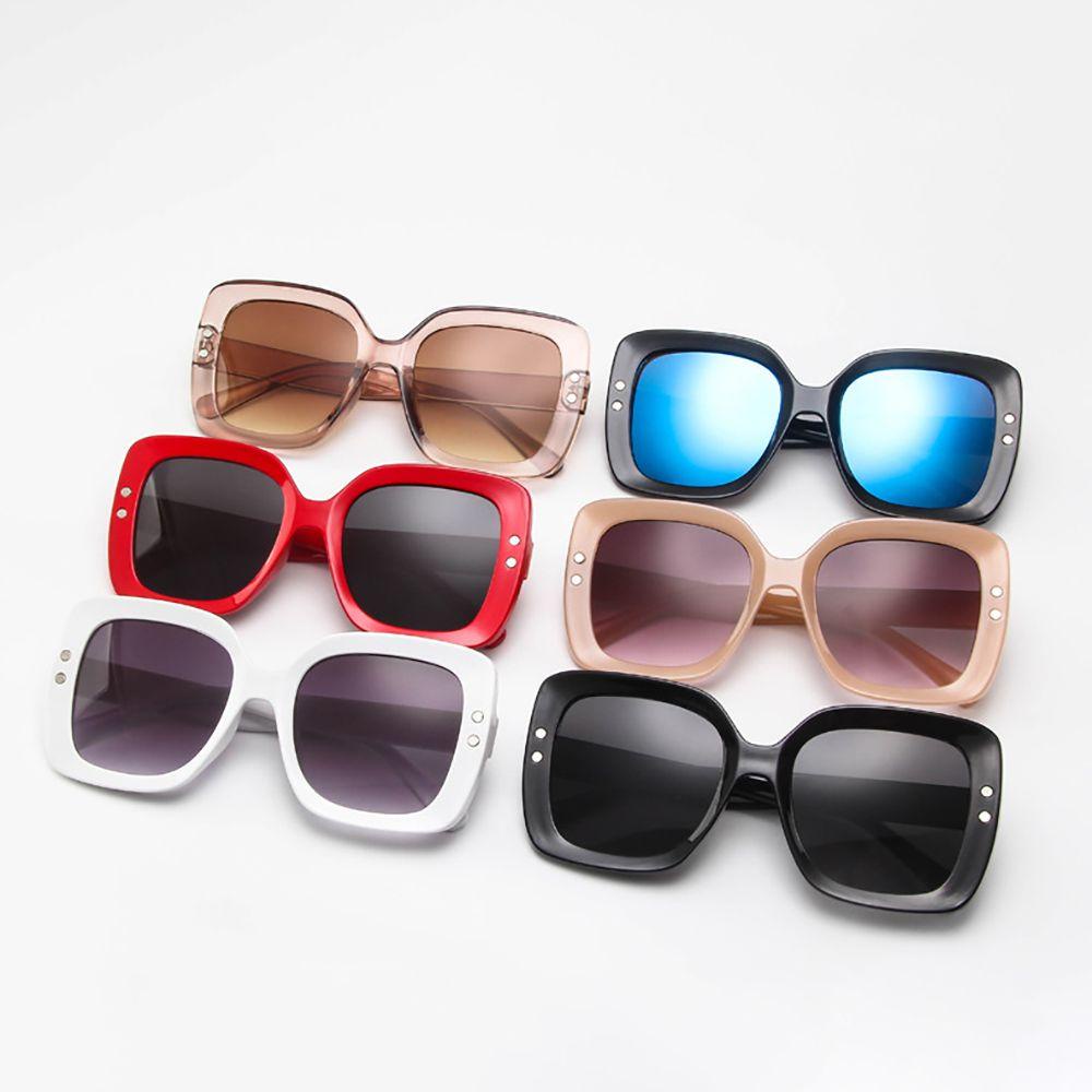 [Elegan] Square Sunglasses Kacamata Perlindungan Anti Radiasi Kacamata Perempuan Kacamata Anti Radiasi Untuk Wanita Sale Kaca Anti Radiasi Padi Kuku Kacamata Wanita Kacamata