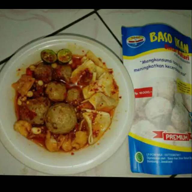 

BAKSO ikan/bakso ikan bahari premium