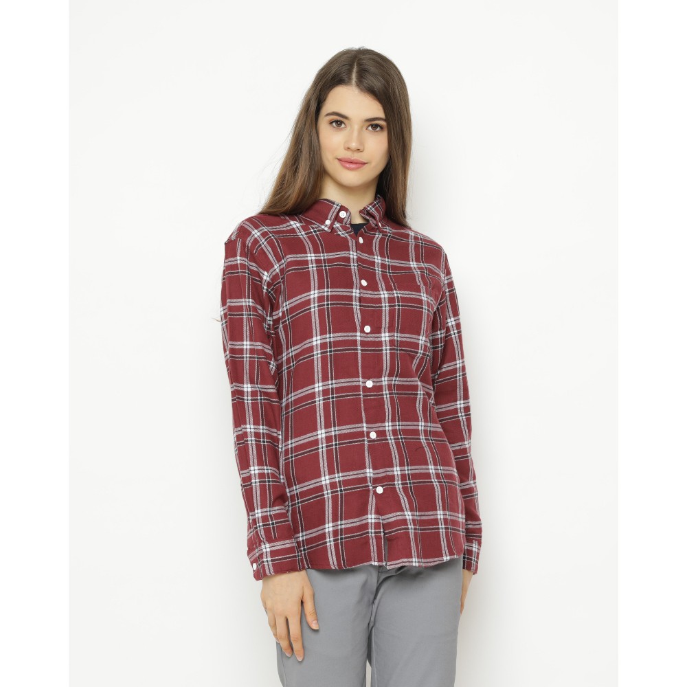 

Erigo Flannel Avens Maroon