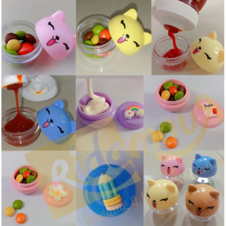 Mini cup bento wadah saus mayonnaise kecil serbaguna