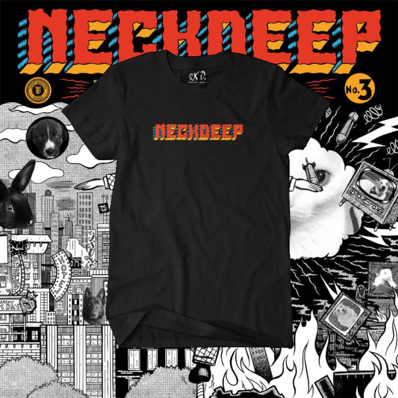 Kaos Band / Kaos Neck Deep / Logo Neck Deep