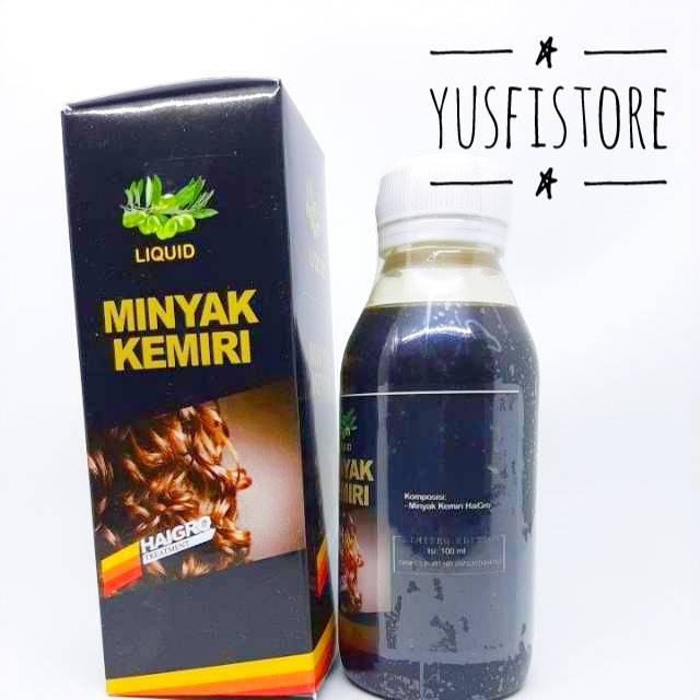 Minyak Kemiri Liquid Penghitam Rambut Uban Hairgro Shopee Indonesia