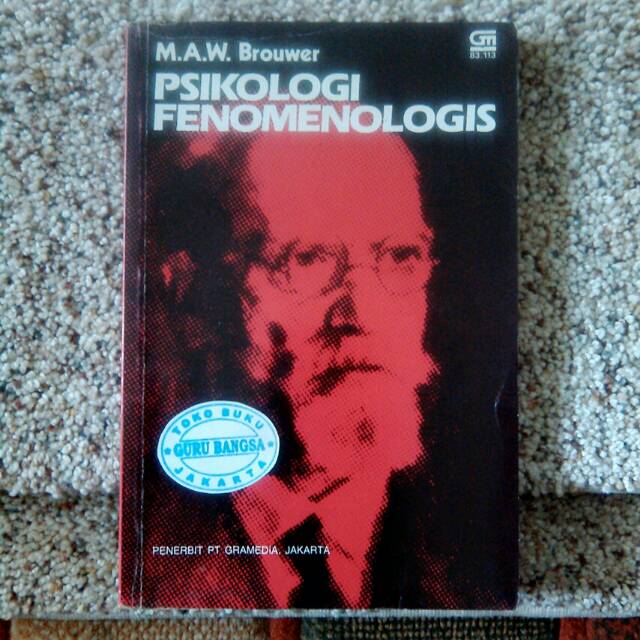 Buku Psikologi Fenomenologis - M.A.W. Brouwer