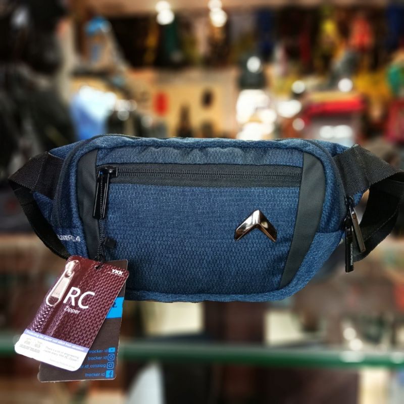 Tas Pinggang Pria Wanita Waist Bag Distro Casual New Tracker Almer 0.4 Original