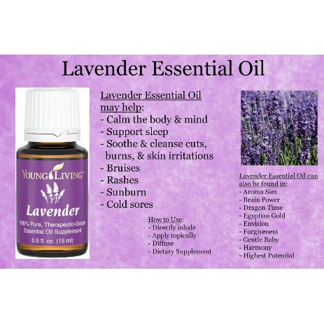 Jual Lavender Aromatheraphy Essential Oil 15ml 15 Ml Young Living Yl Berkualitas Shopee Indonesia