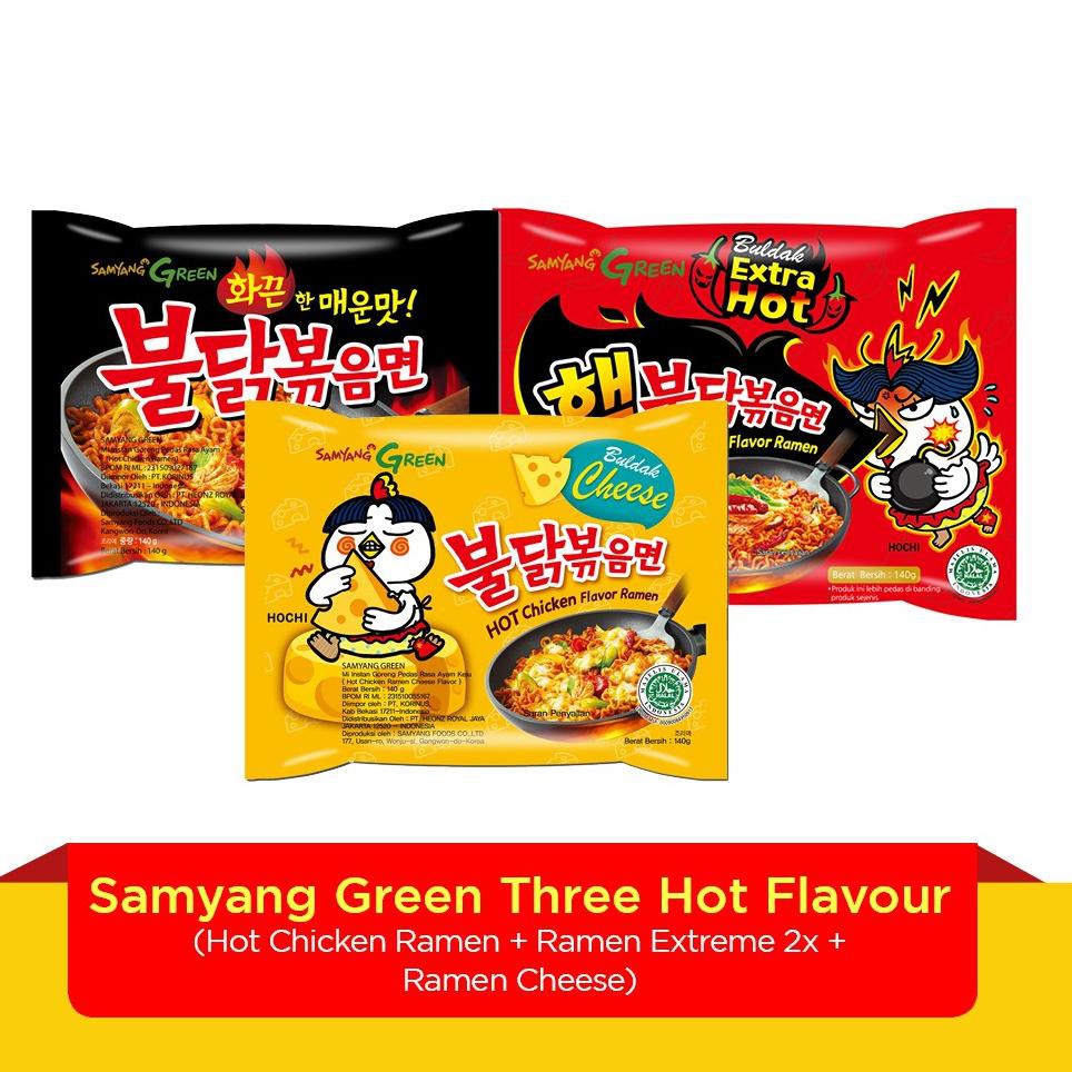 

Promo!! ⇸ Samyang Spicy Hot Chicken Ramen 140 gr per 1pcs ド Terlaris