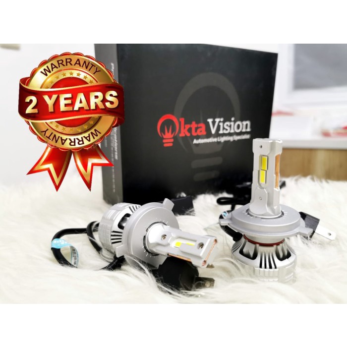 lampu LED OVS2 OVS 2 H4 HS1 CANbus SUPER TERANG NOT P9 F2 F3 F5 F6