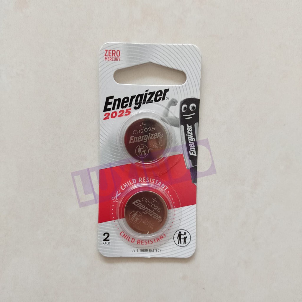 Baterai Energizer CR2025 3V