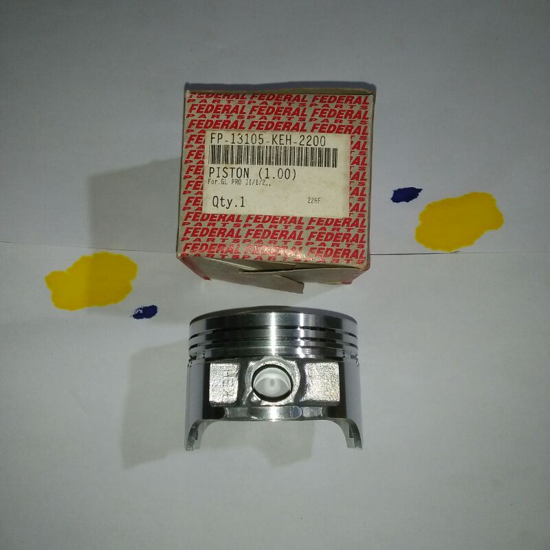 piston seker seher Honda GL Pro Neotech Megapro Lama Primus oversize 1.00 kode KEH NOS Federal