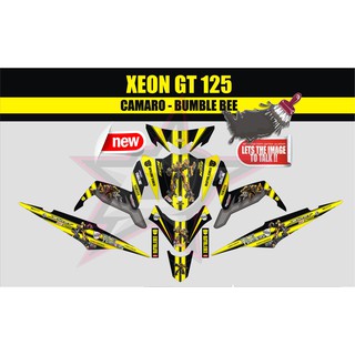 Variasi Stiker Motor Xeon  Gt 125 Gambar Gambar Stiker 