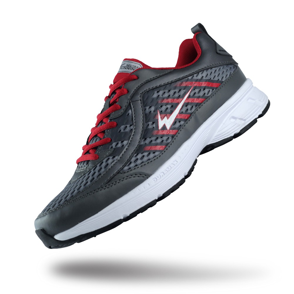 Sepatu Eagle Chameleon Abu Abu Merah – Running Shoes