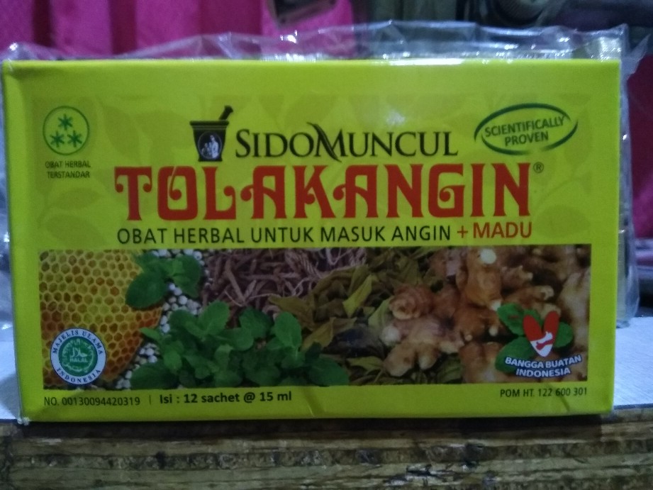Tolak Angin  Sidomuncul  Isi 12 Pcs