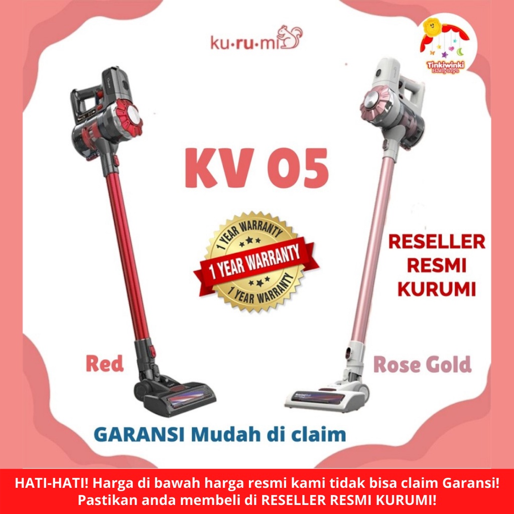 Kurumi KV 05 Cordless Stick Vacuum Cleaner