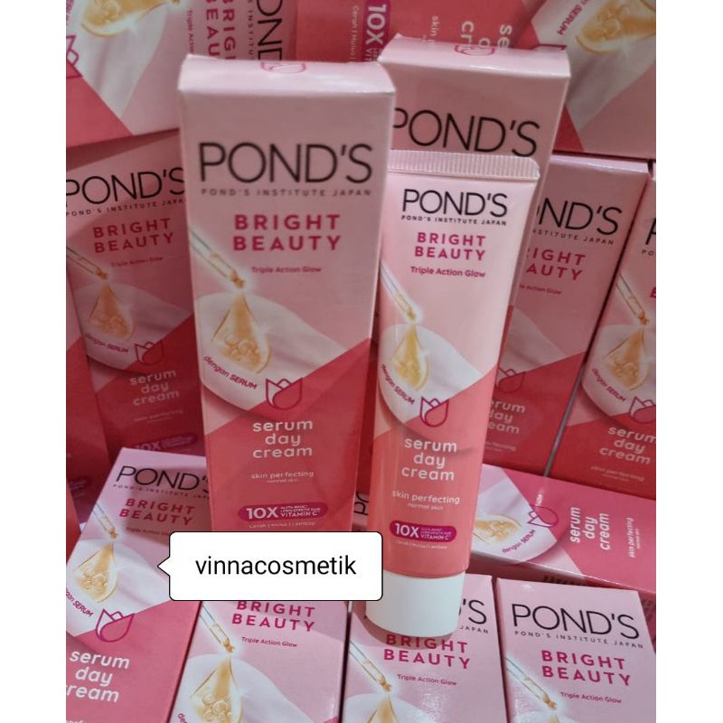 Ponds Cream Bright Beauty &amp; Ponds Serum Face Cream Original 100%