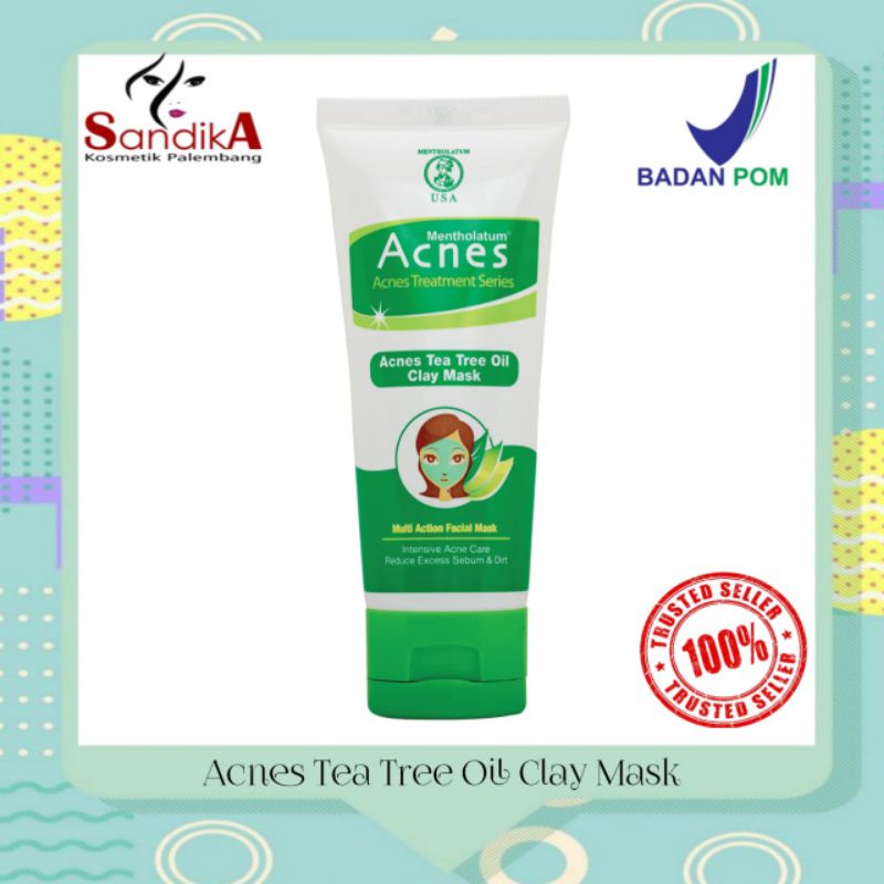 Acnes Tea Tree Oil Clay Mask 50g (100% Original)