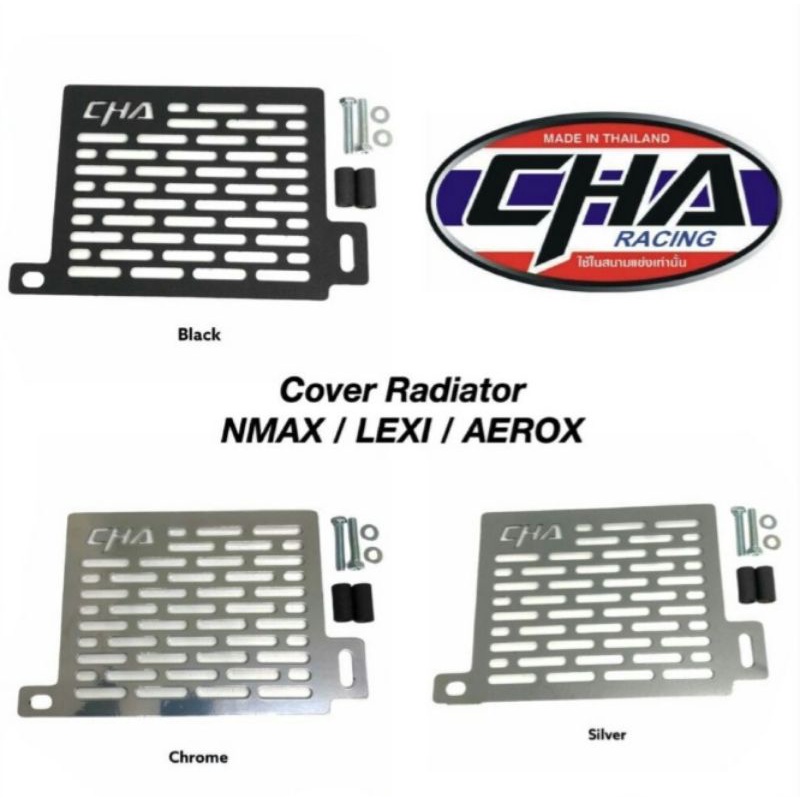 TUTUP COVER RADIATOR FULL CENSI NMAX OLD NEW/AEROX OLD/NEW/LEXY PNP INPORT CHA