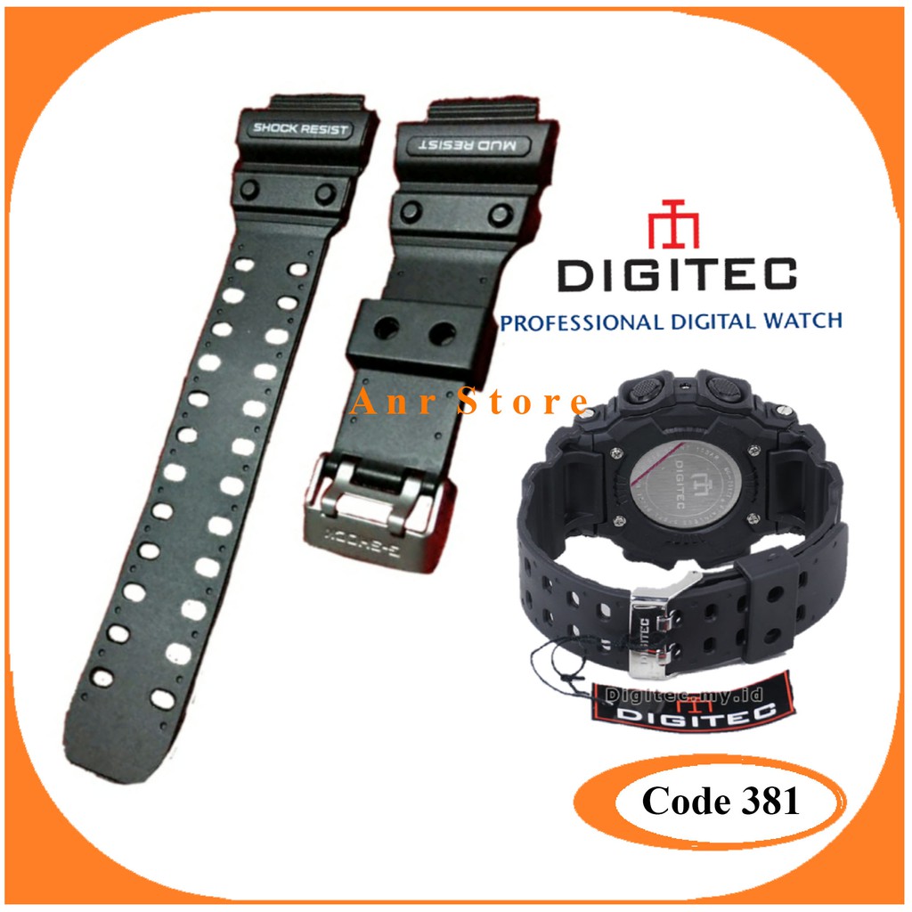 Tali Jam Digitec Monster / DG-2012 Rubber Strap Jam Tangan